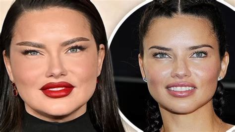 adriana lima de joven|The Stunning Transformation Of Adriana Lima